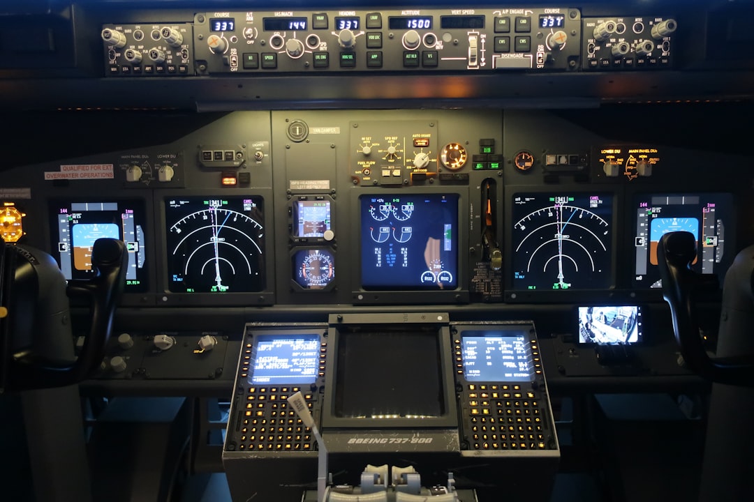 Photo Airplane cockpit